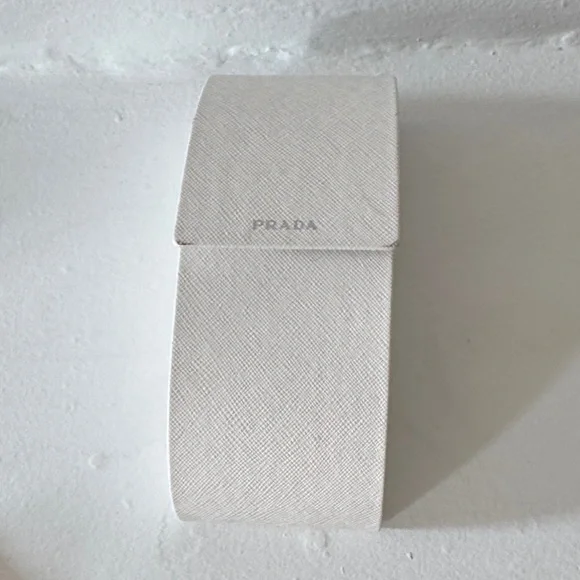 Prada Ivory Sunglasses with Dark Lenses - Picture 5 of 5